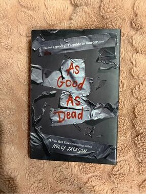 As Good As Dead by Holly Jackson - Black & Silver Cover